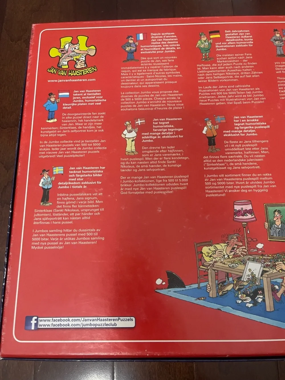 Jan van Haasteren On Thin Ice 3000 Pc Puzzle RARE Sealed Inside Jumbo - Picture 5 of 10